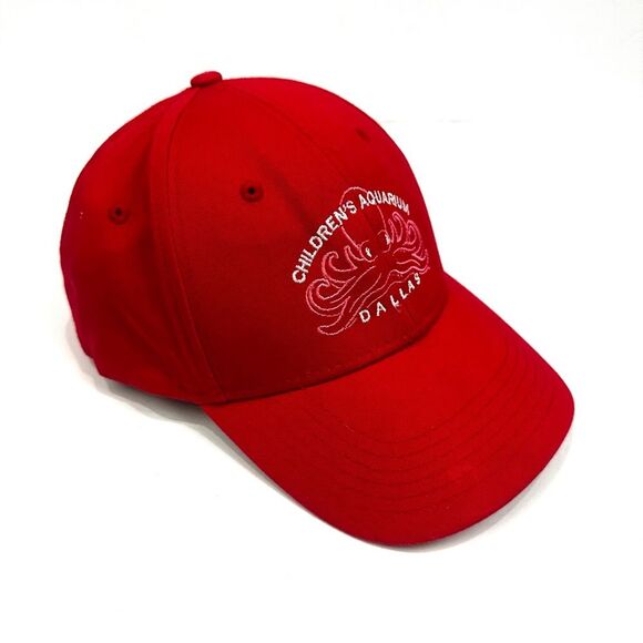 Dallas Children's Aquarium Red and Pink Adjustable Unisex Hat/Cap - Picture 1 of 10